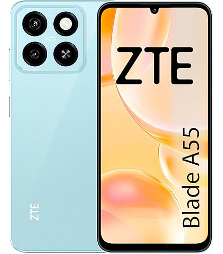 ZTE Blade A55 4/64GB Azul Libre : Amazon.es: Electrónica